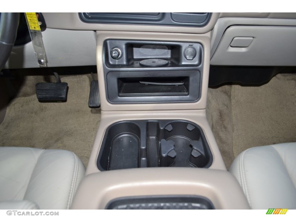 2003 Suburban 1500 LT - Dark Green Metallic / Tan/Neutral photo #18