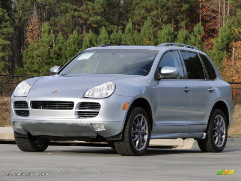 Crystal Silver Metallic 2006 Porsche Cayenne S Titanium Exterior Photo #88102149