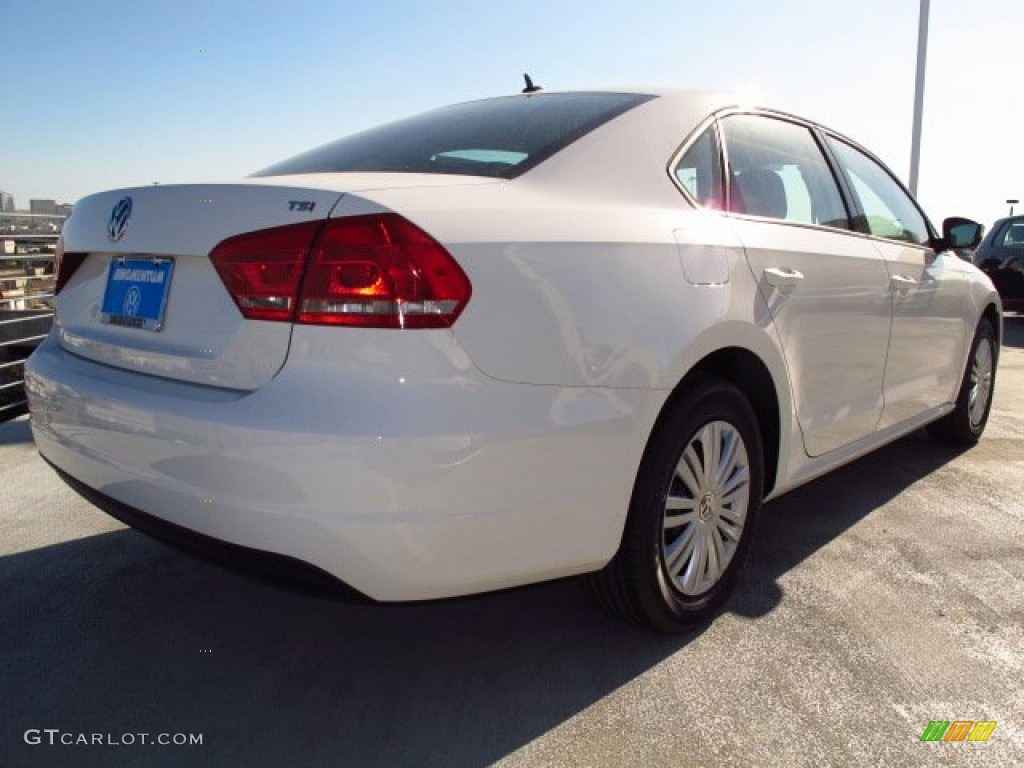 2014 Passat 1.8T S - Candy White / Titan Black photo #5