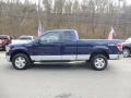 2010 Dark Blue Pearl Metallic Ford F150 XLT SuperCab 4x4  photo #5