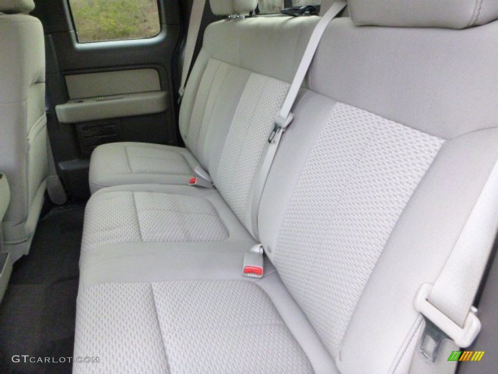 2010 F150 XLT SuperCab 4x4 - Dark Blue Pearl Metallic / Tan photo #16