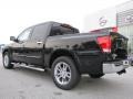 2014 Galaxy Black Nissan Titan SL Heavy Metal Chrome Edition Crew Cab  photo #3