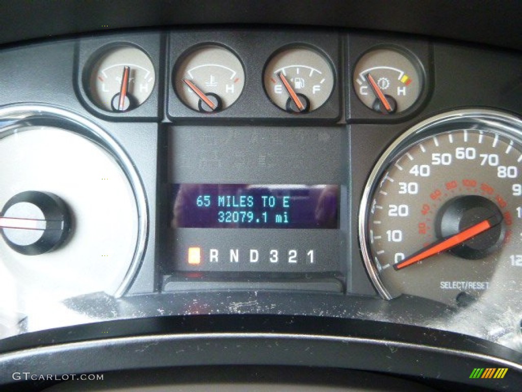 2010 F150 XLT SuperCab 4x4 - Dark Blue Pearl Metallic / Tan photo #25