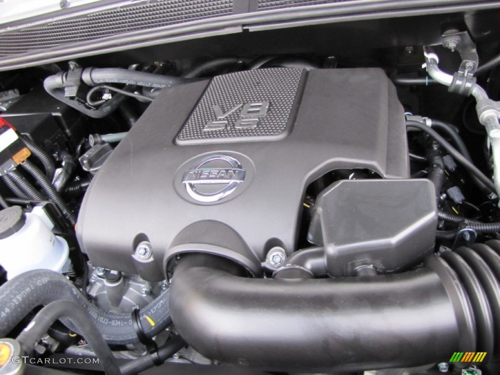 2014 Nissan Titan SL Heavy Metal Chrome Edition Crew Cab 5.6 Liter DOHC 32-Valve CVTCS Endurance V8 Engine Photo #88105490