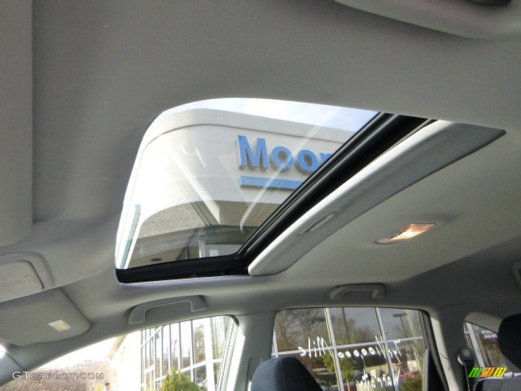 2011 CR-V EX 4WD - Polished Metal Metallic / Black photo #19