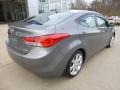 2013 Gray Hyundai Elantra Limited  photo #2