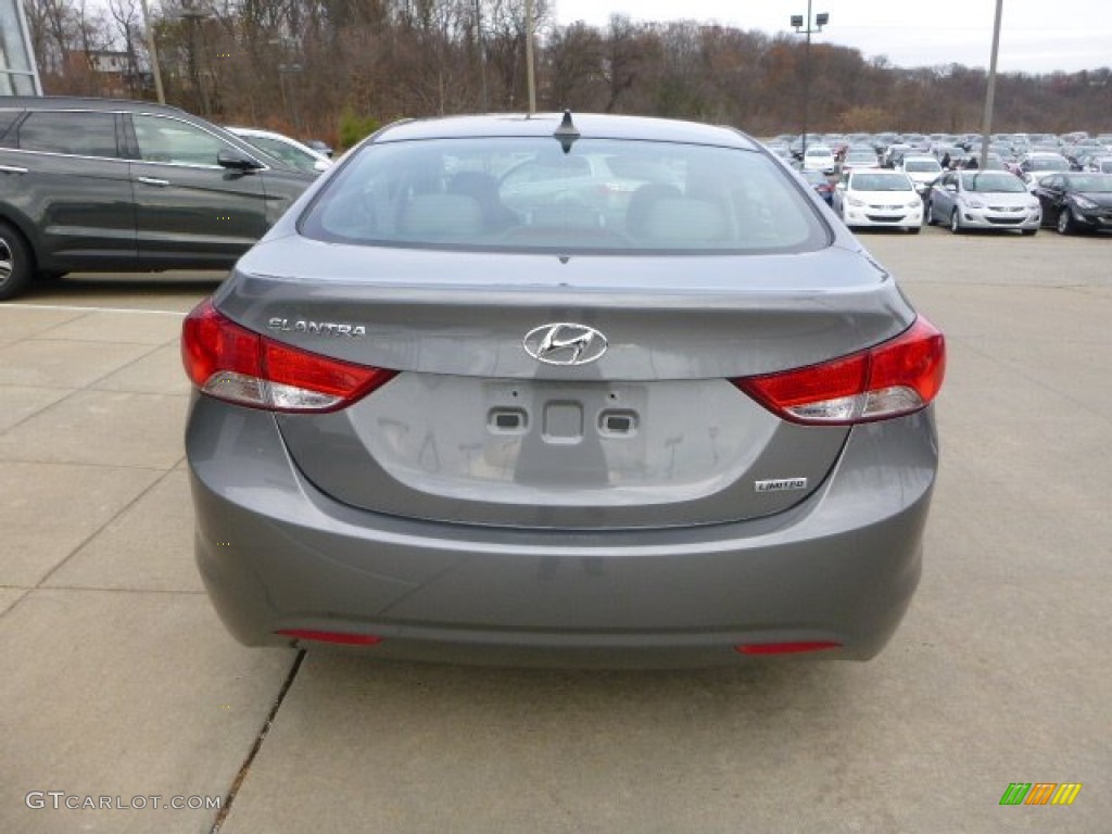 2013 Elantra Limited - Gray / Gray photo #3