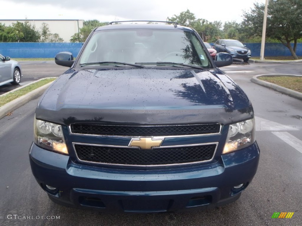 2007 Tahoe LTZ - Bermuda Blue Metallic / Dark Titanium/Light Titanium photo #2