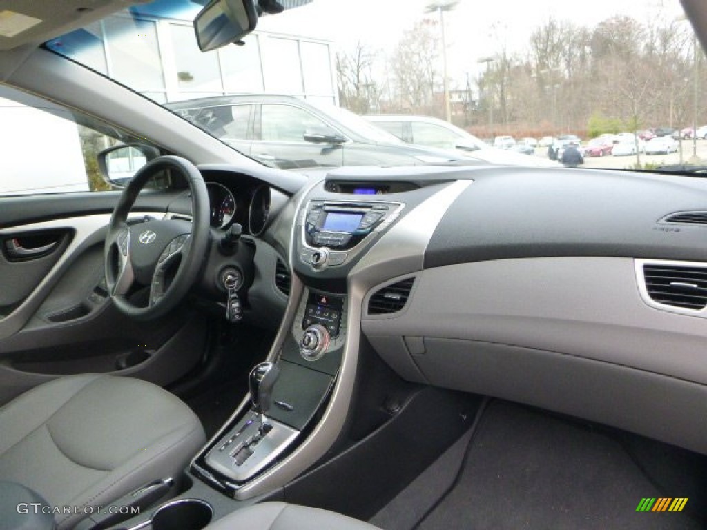 2013 Elantra Limited - Gray / Gray photo #11