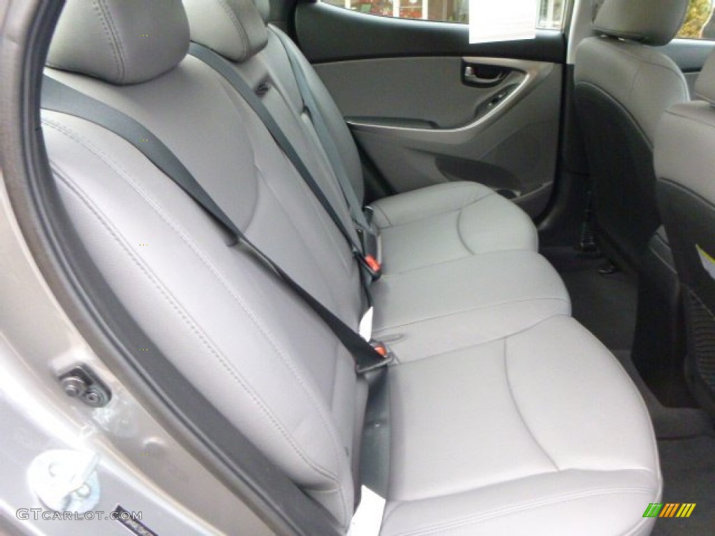 2013 Elantra Limited - Gray / Gray photo #13