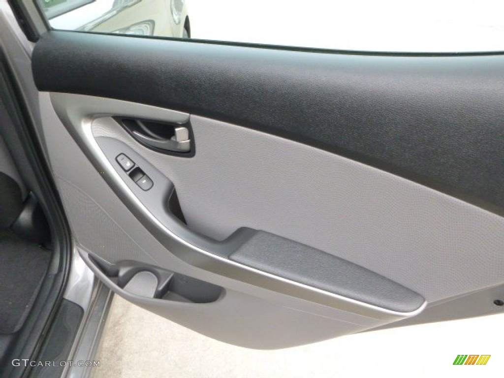 2013 Elantra Limited - Gray / Gray photo #14