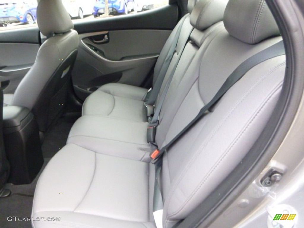 2013 Elantra Limited - Gray / Gray photo #16