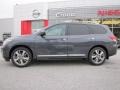 2014 Dark Slate Nissan Pathfinder Platinum  photo #2