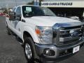 Oxford White 2012 Ford F350 Super Duty XLT Crew Cab 4x4