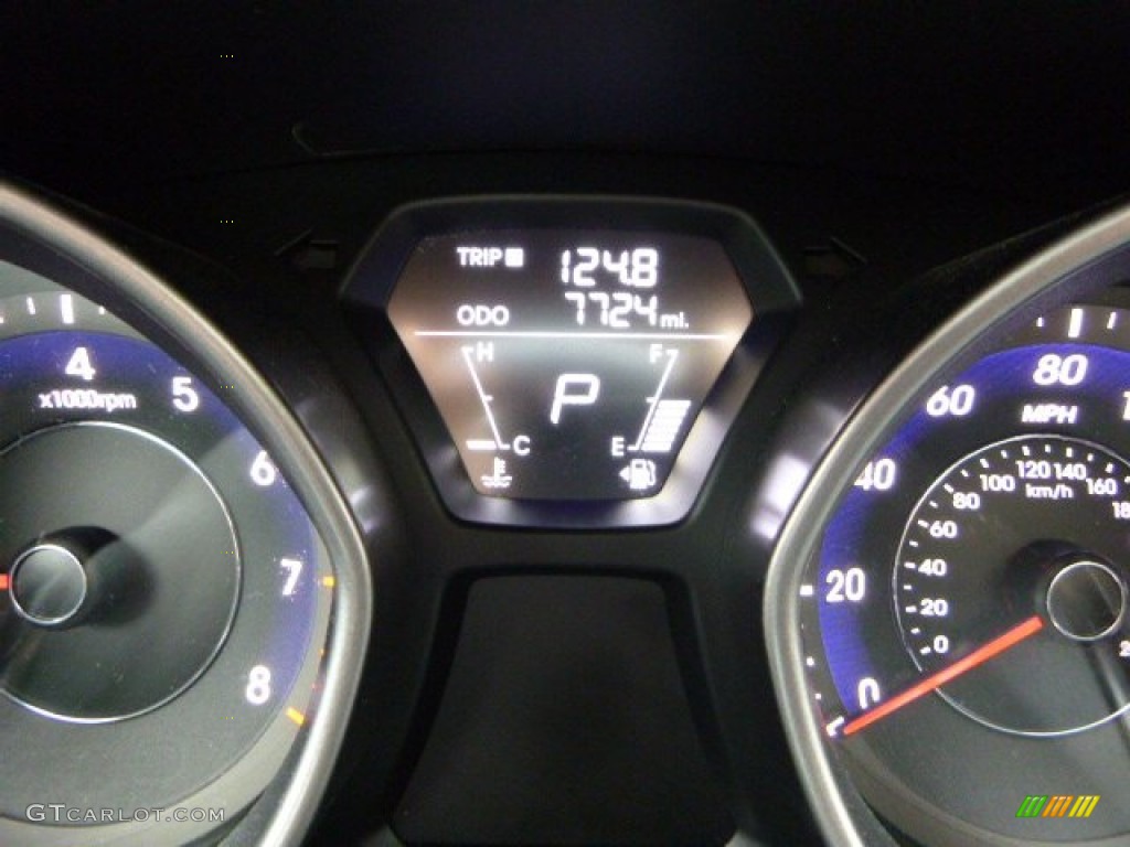 2013 Elantra Limited - Gray / Gray photo #25