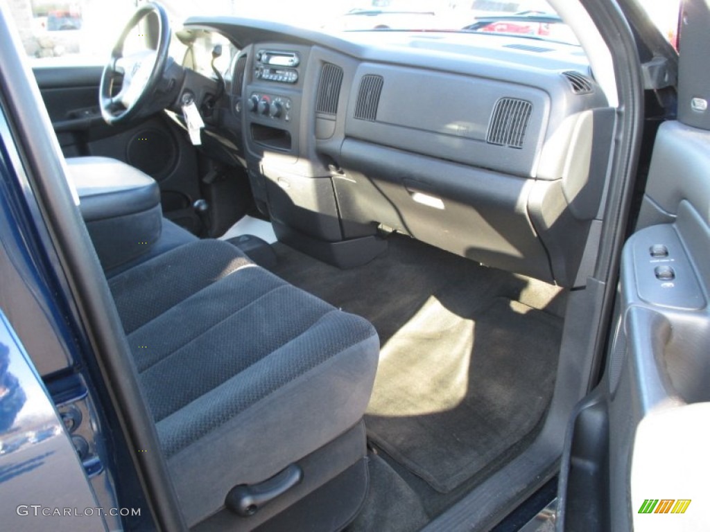 2002 Ram 1500 SLT Quad Cab 4x4 - Patriot Blue Pearlcoat / Dark Slate Gray photo #22