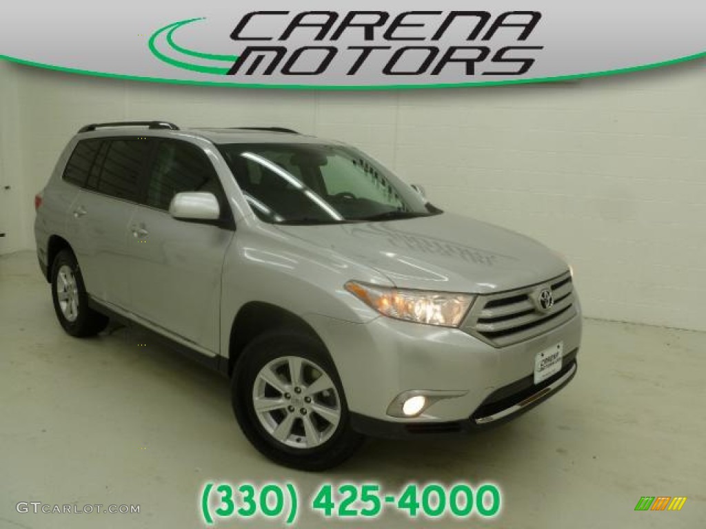 2011 Highlander SE 4WD - Classic Silver Metallic / Black photo #1