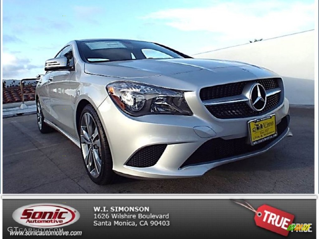 2014 CLA 250 - Polar Silver Metallic / Black photo #1