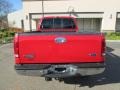 2004 Red Ford F250 Super Duty XLT SuperCab 4x4  photo #6