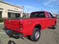 2004 Red Ford F250 Super Duty XLT SuperCab 4x4  photo #7