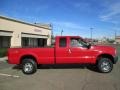 2004 Red Ford F250 Super Duty XLT SuperCab 4x4  photo #9