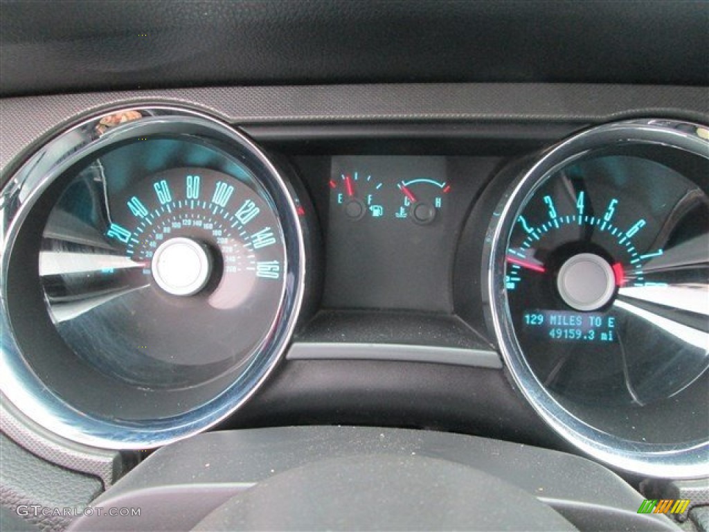 2011 Mustang V6 Coupe - Ingot Silver Metallic / Stone photo #14