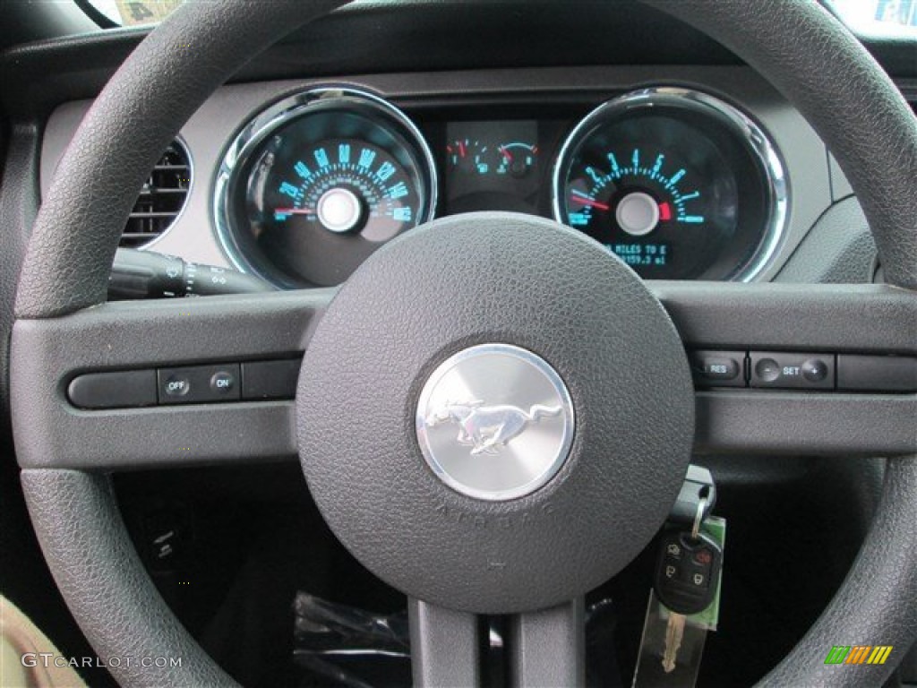 2011 Mustang V6 Coupe - Ingot Silver Metallic / Stone photo #15