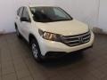 2014 White Diamond Pearl Honda CR-V LX  photo #1