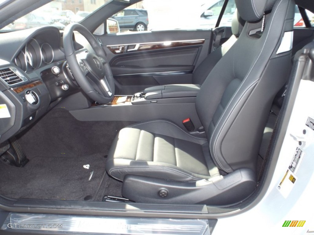 2014 E 350 Coupe - Iridium Silver Metallic / Black photo #7