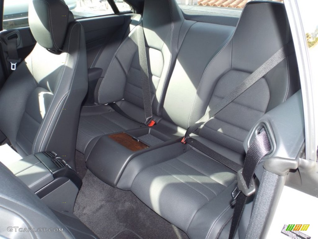 2014 E 350 Coupe - Iridium Silver Metallic / Black photo #8