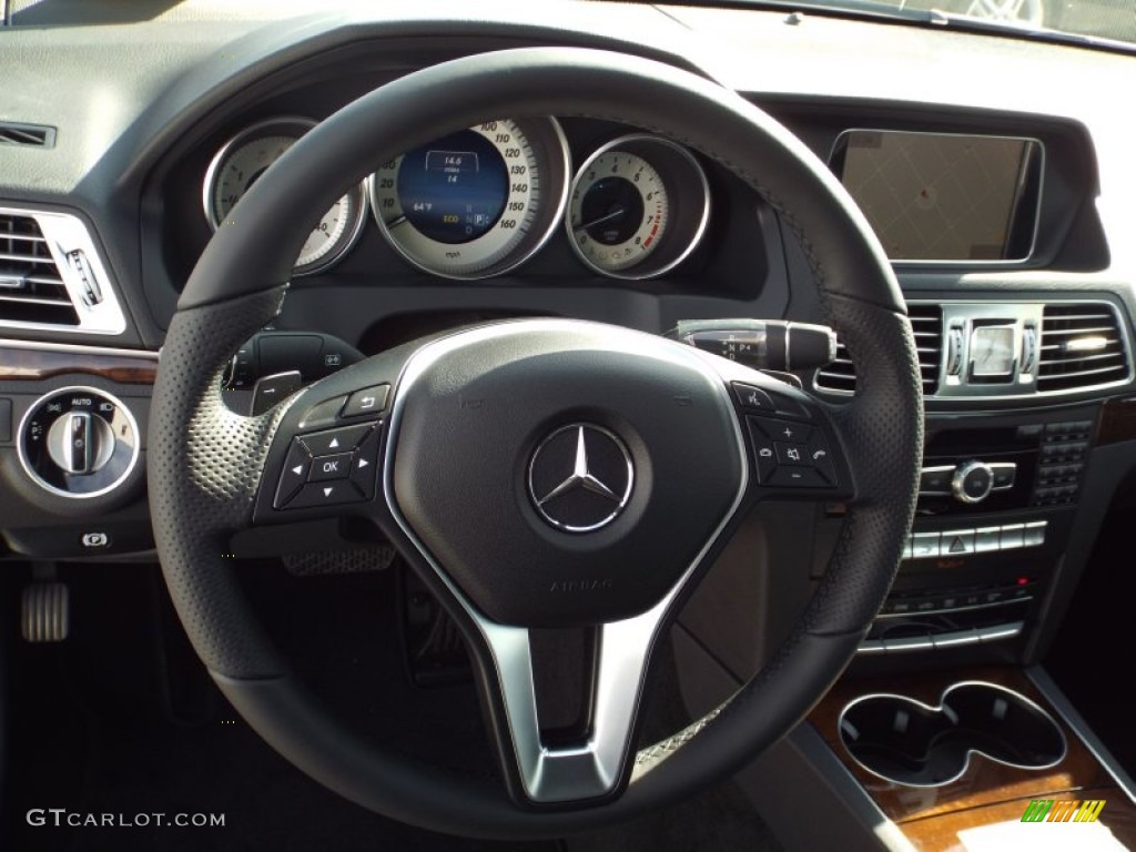 2014 E 350 Coupe - Iridium Silver Metallic / Black photo #9