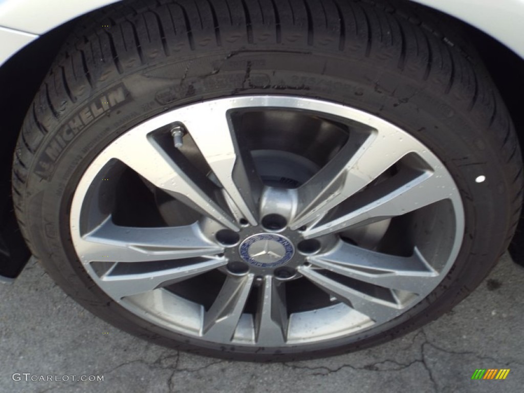 2014 E 350 Coupe - Iridium Silver Metallic / Black photo #10