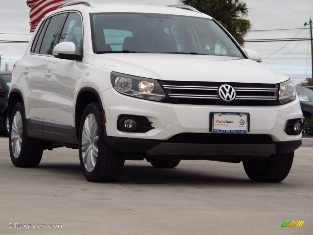 Candy White Volkswagen Tiguan