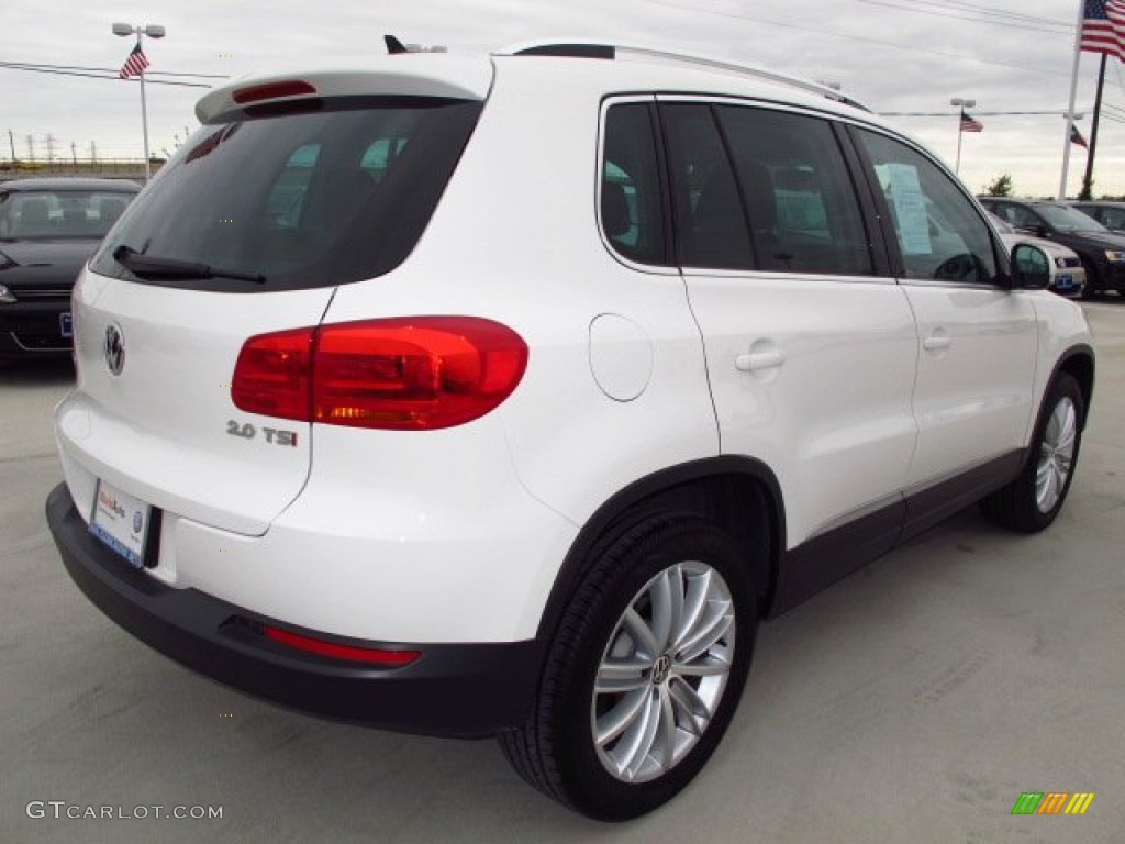 2012 Tiguan S - Candy White / Black photo #6