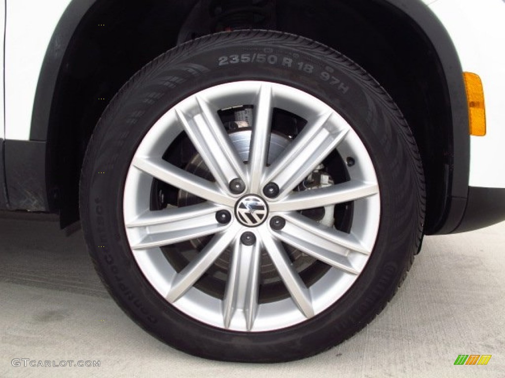 2012 Tiguan S - Candy White / Black photo #7