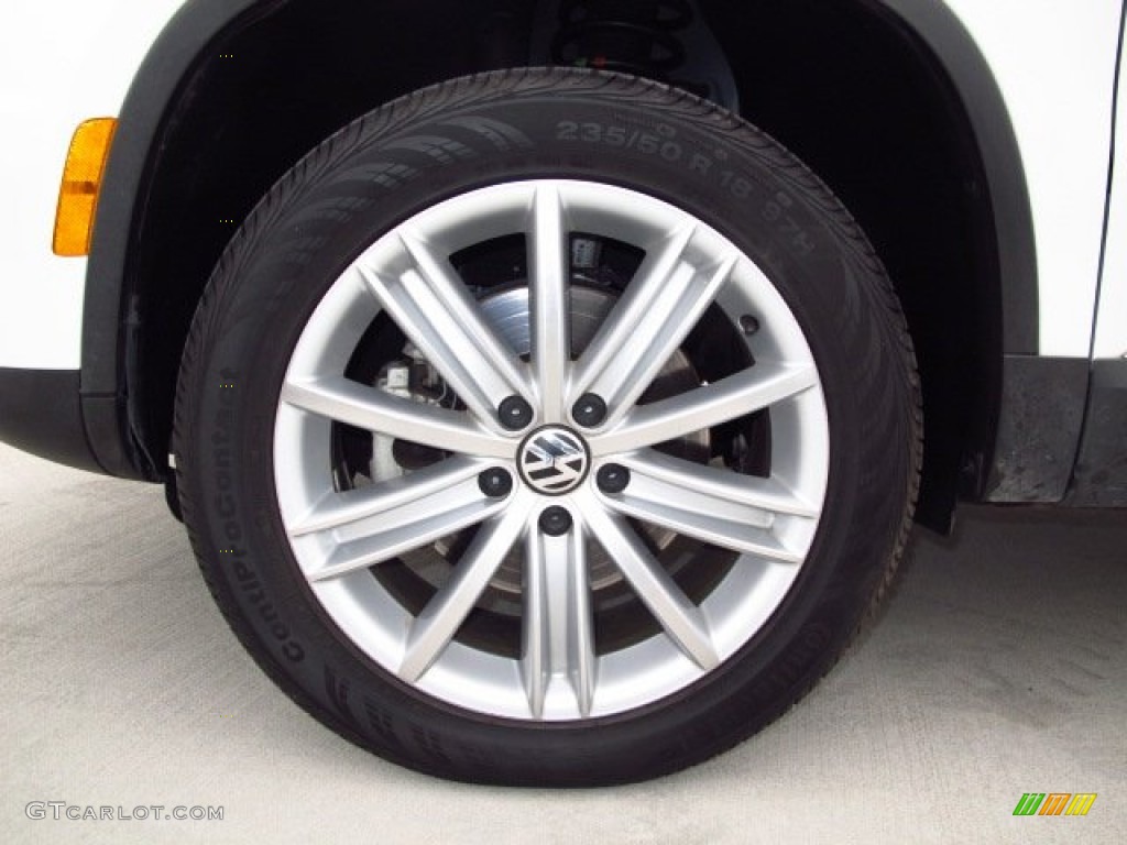 2012 Tiguan S - Candy White / Black photo #10