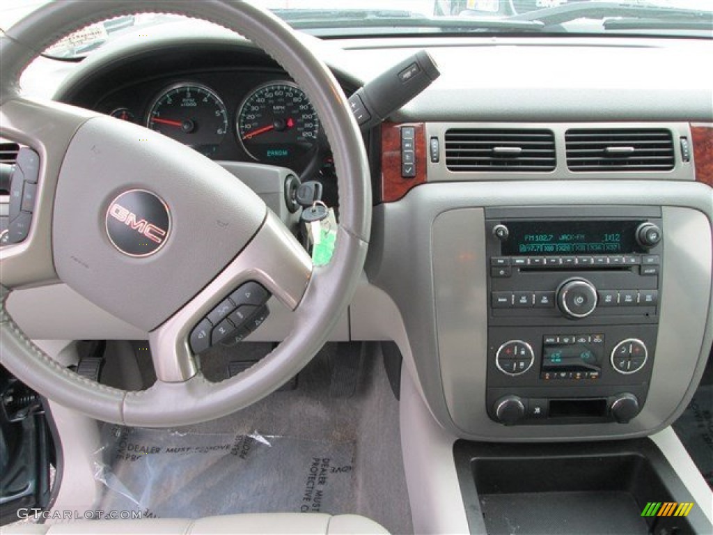 2010 Sierra 1500 SLT Crew Cab 4x4 - Stealth Gray Metallic / Dark Titanium/Light Titanium photo #11