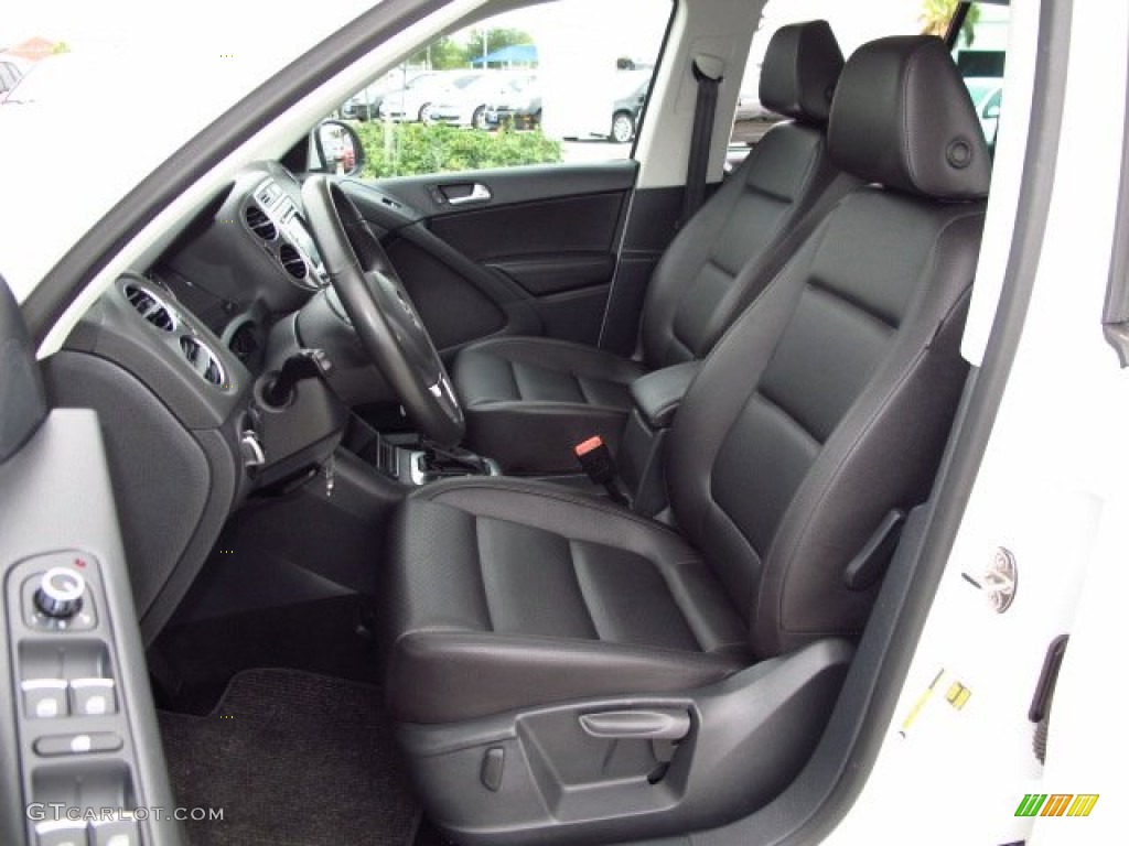 2012 Tiguan S - Candy White / Black photo #13