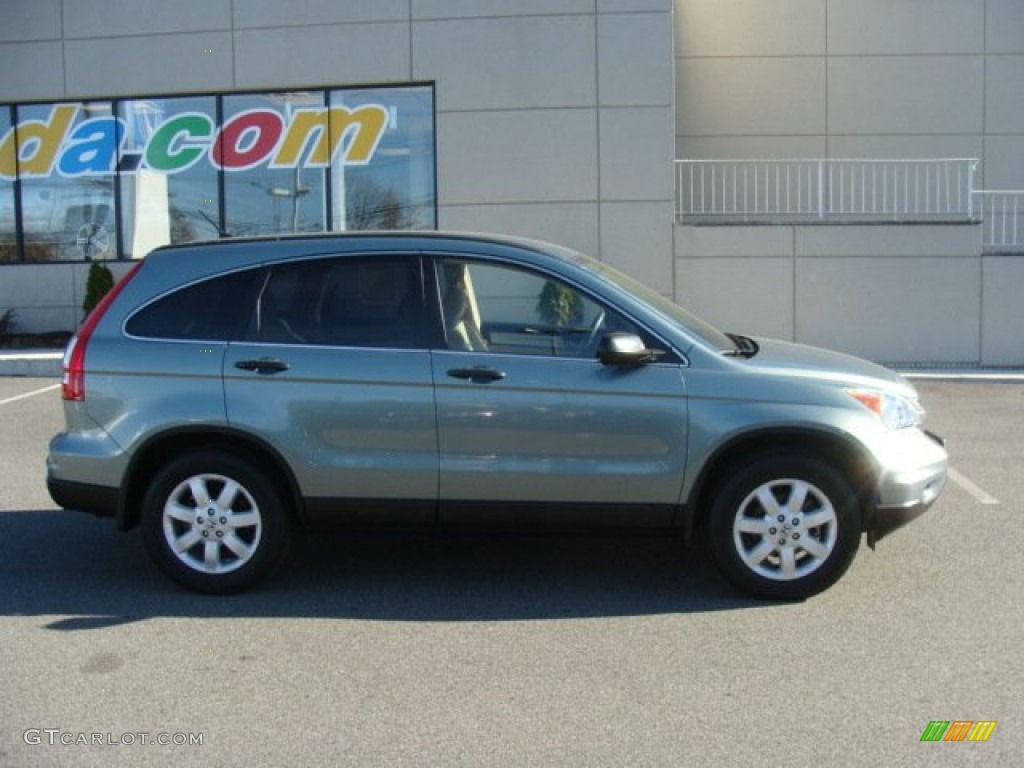 2011 CR-V SE - Opal Sage Metallic / Ivory photo #3