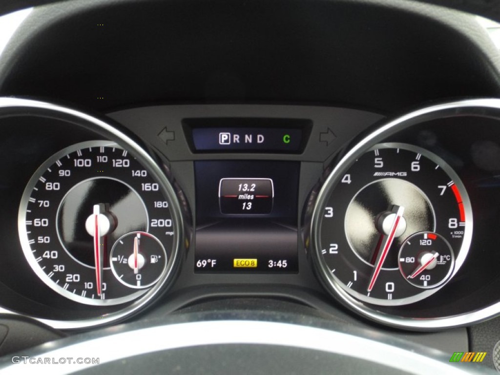 2014 Mercedes-Benz SLK 55 AMG Roadster Gauges Photo #88113167