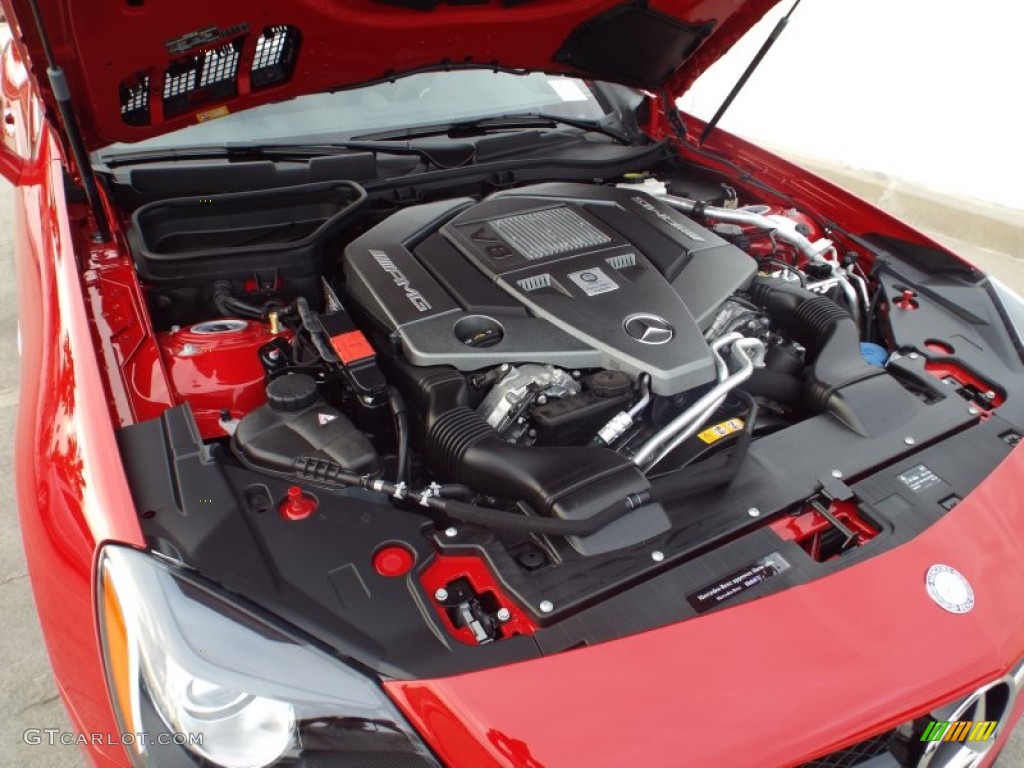 2014 Mercedes-Benz SLK 55 AMG Roadster 5.5 Liter AMG GDI DOHC 32-Valve VVT V8 Engine Photo #88113374