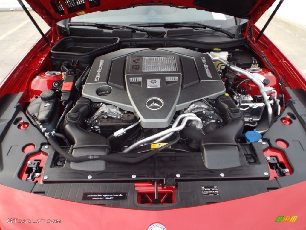 2014 Mercedes-Benz SLK 55 AMG Roadster 5.5 Liter AMG GDI DOHC 32-Valve VVT V8 Engine Photo #88113395