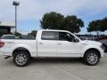 2014 White Platinum Ford F150 Platinum SuperCrew 4x4  photo #6