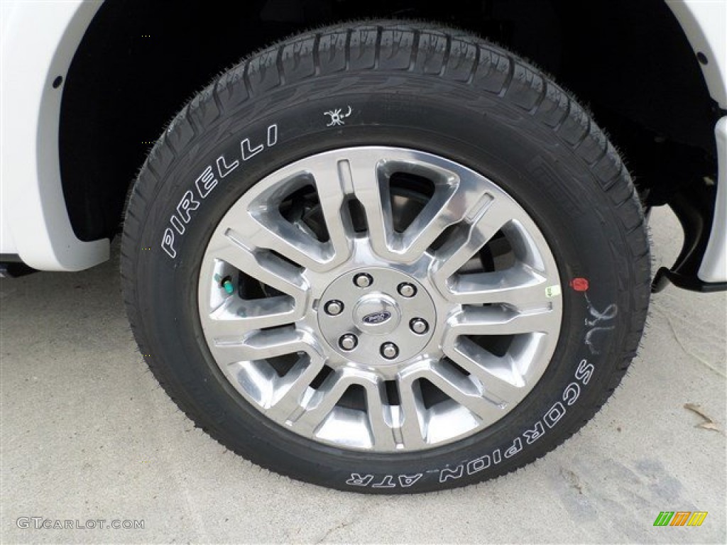2014 Ford F150 Platinum SuperCrew 4x4 Wheel Photo #88114012