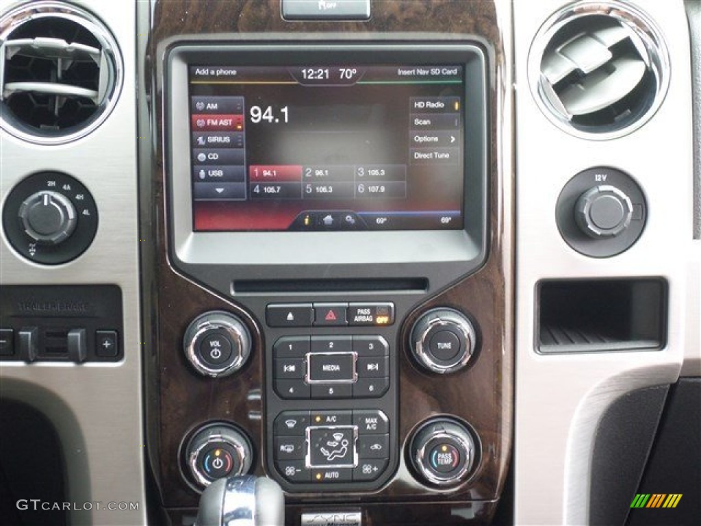 2014 Ford F150 Platinum SuperCrew 4x4 Controls Photo #88114226