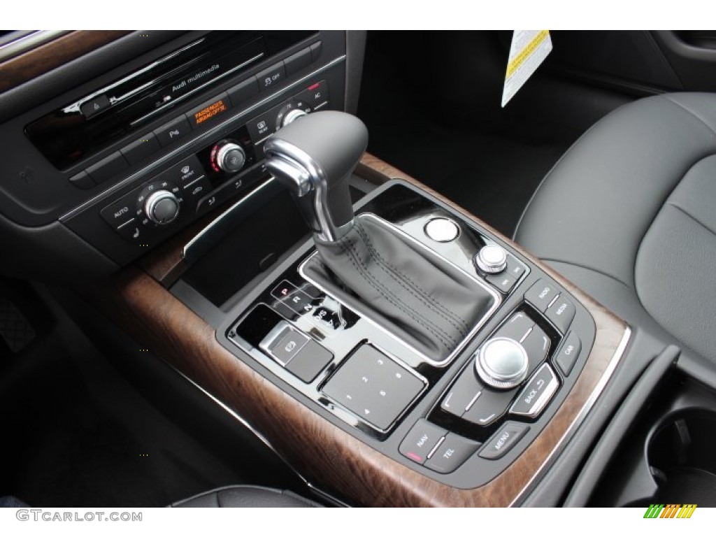 2014 A6 2.0T quattro Sedan - Oolong Gray Metallic / Black photo #17