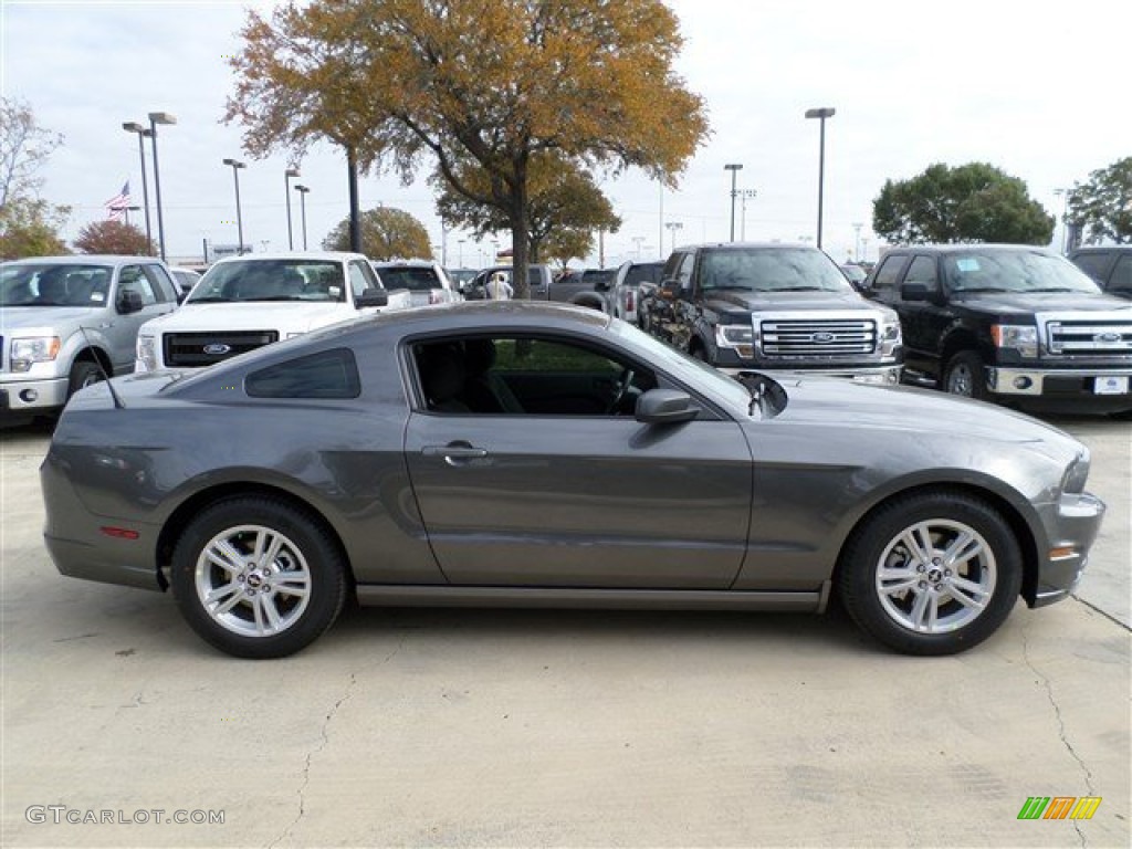 2014 Mustang V6 Coupe - Sterling Gray / Charcoal Black photo #6