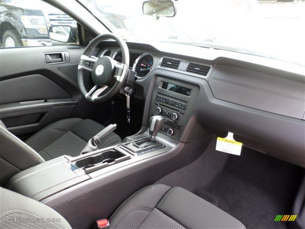 2014 Mustang V6 Coupe - Sterling Gray / Charcoal Black photo #11