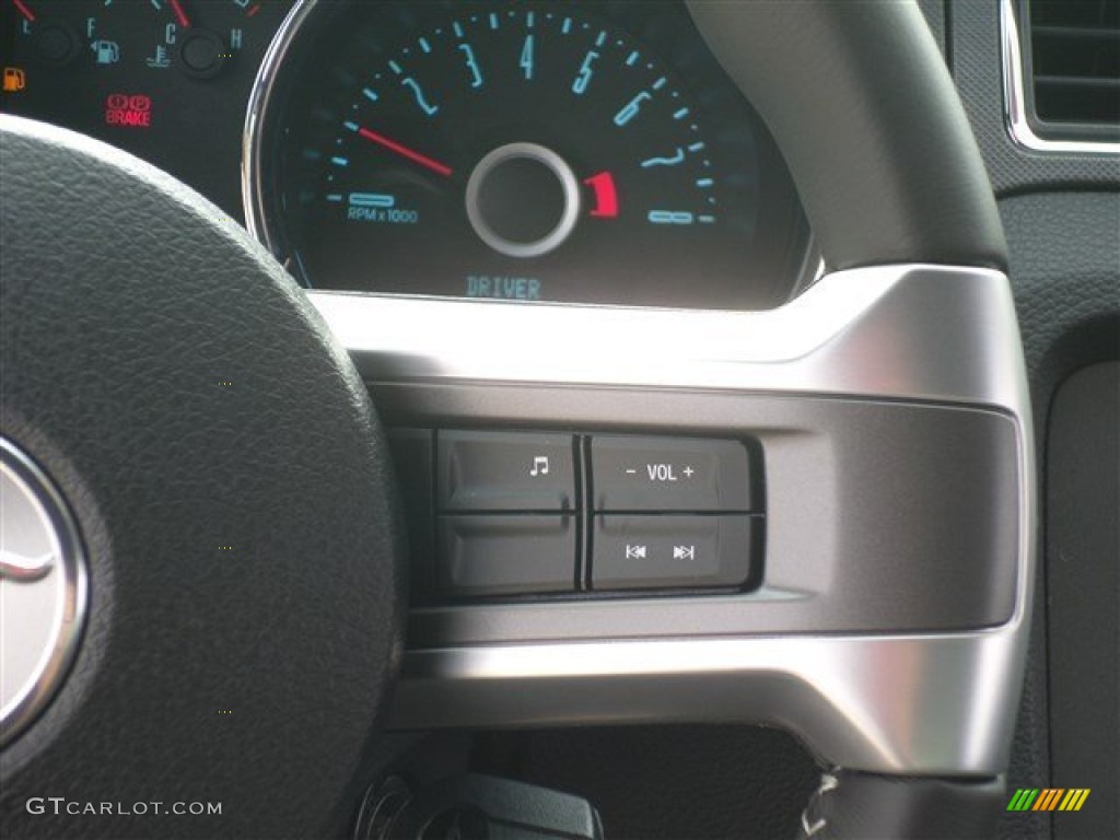 2014 Mustang V6 Coupe - Sterling Gray / Charcoal Black photo #18
