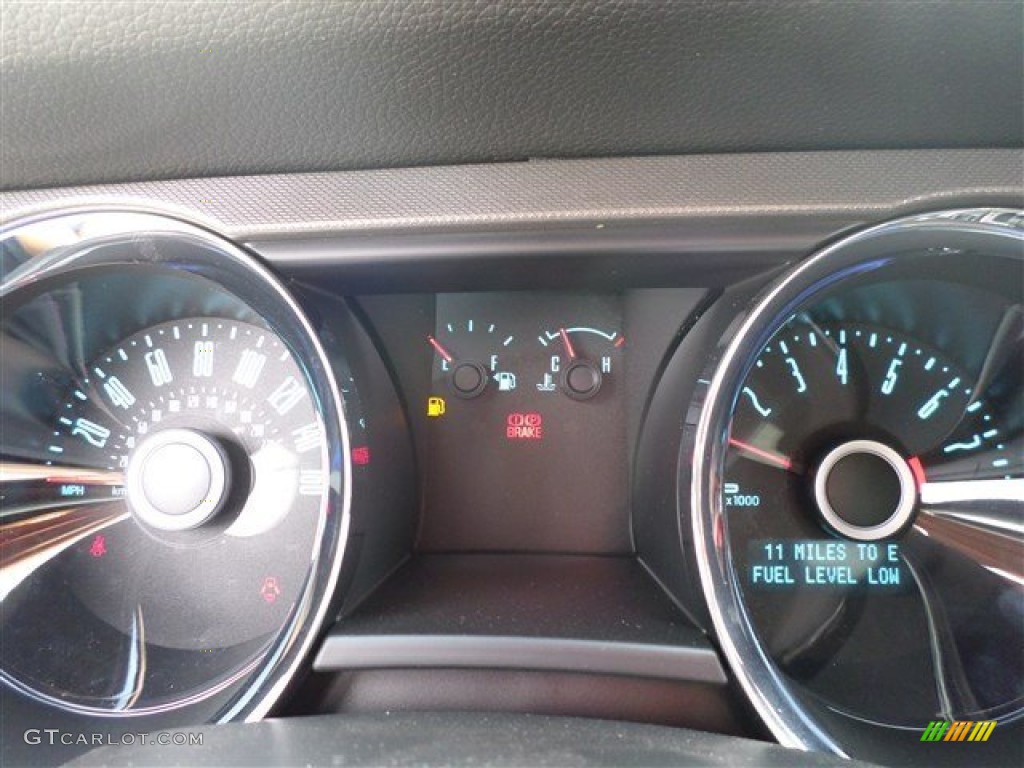 2014 Mustang V6 Coupe - Sterling Gray / Charcoal Black photo #23